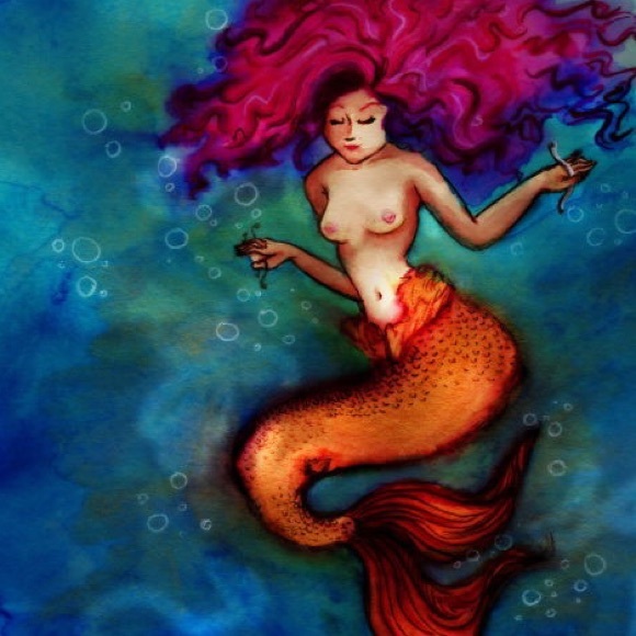 Mermaid Art Print