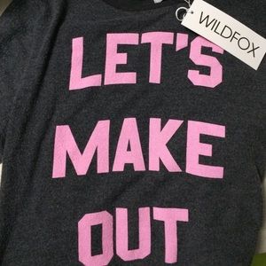 NWT Wildfox Baggy Beach Jumper