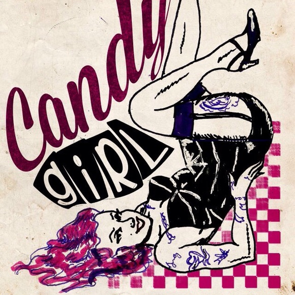 Pin up Girl Art Print
