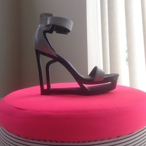 New Calvin Klein cutout Wedge  sandals