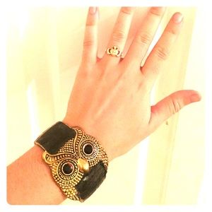 Francesca's Owl bangle