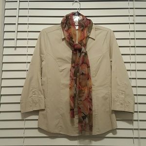 Size Small Womens Lee Button Down Shirt