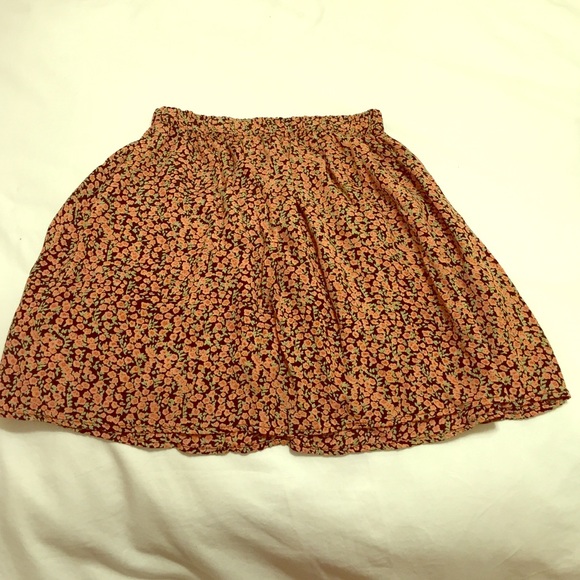 Brandy Melville floral skirt