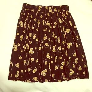 Brandy Melville floral skirt