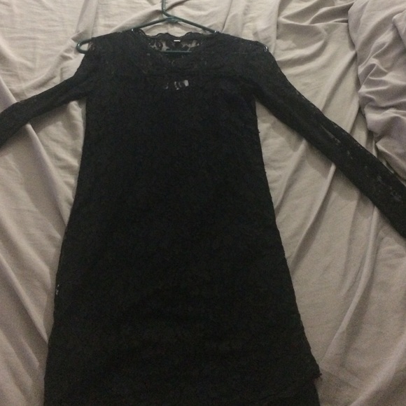 Forever 21 black lace dress. - Picture 1 of 2