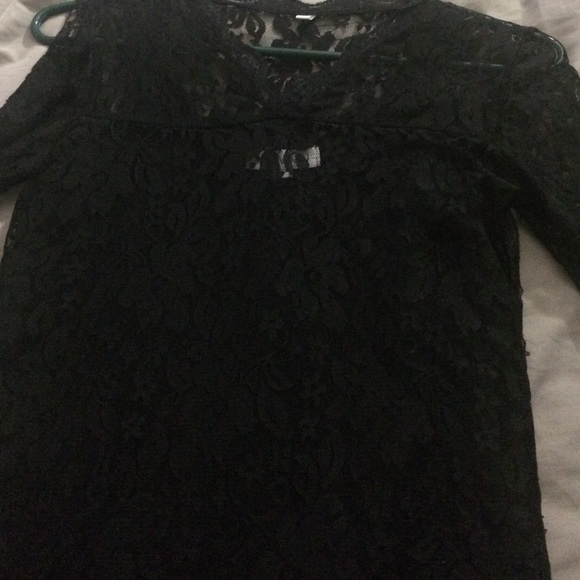 Forever 21 black lace dress. - Picture 2 of 2