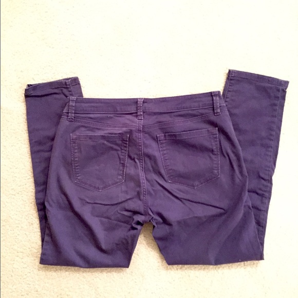 BOGO! Ann Taylor LOFT Pant - Purple Petite! - Picture 2 of 4