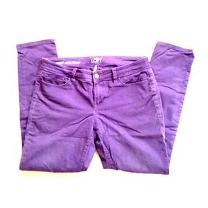 BOGO! Ann Taylor LOFT Pant - Purple Petite!
