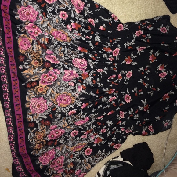 ASOS flower printed dress