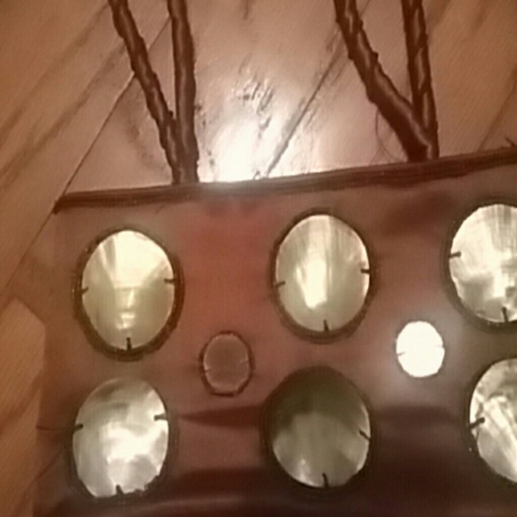 Bronze/Brown Shell Purse - Picture 2 of 4