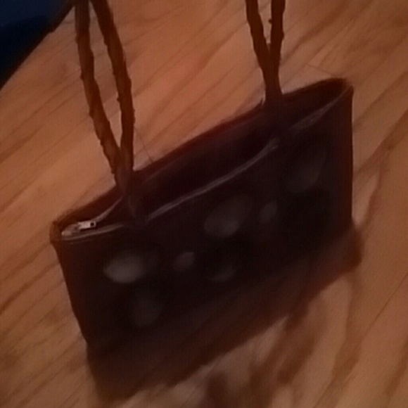 Bronze/Brown Shell Purse - Picture 4 of 4