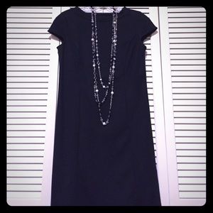 Ann Taylor Loft Petite Cap sleeve LBD