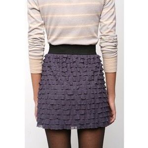 Beautiful Kimchi Blue Tiered Ruffle Skirt