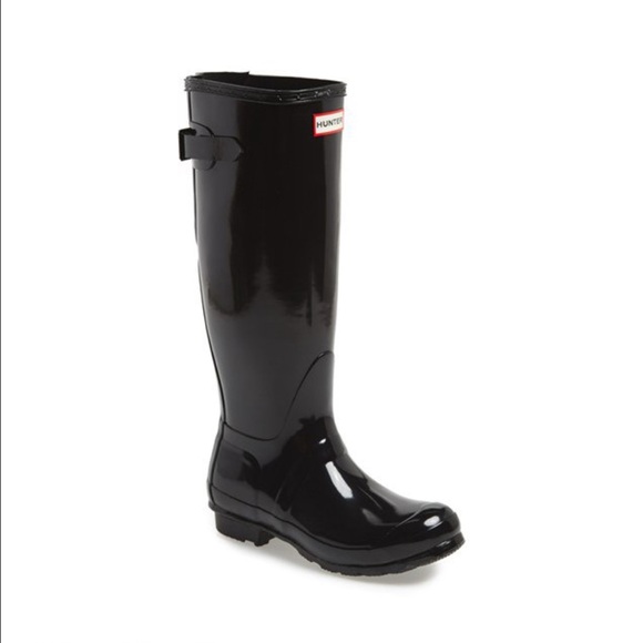 ISO Adjustable back Hunter Rain Boots
