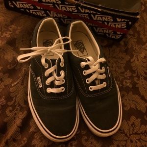 Women's Navy Vans