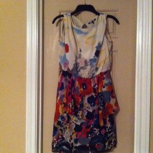 dress in silk. Fully lined