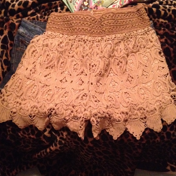 Lace shorts