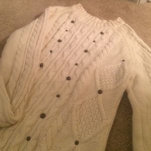 Cozy off white sweater