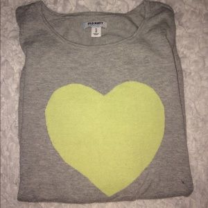 Oversized heart old navy sweater!