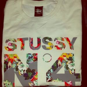 Stussy no.4 t shirt