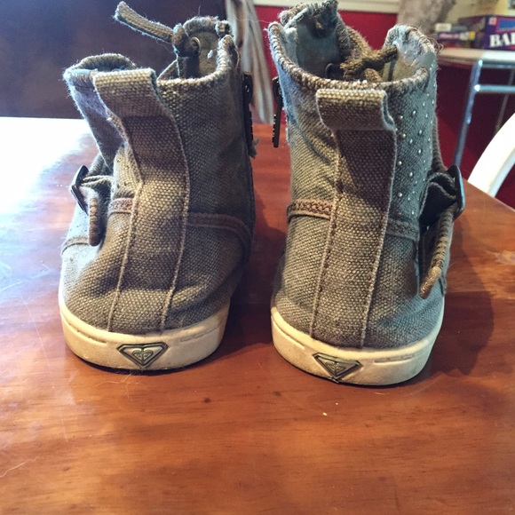 Roxy High Tops Military Green - Picture 2 of 2