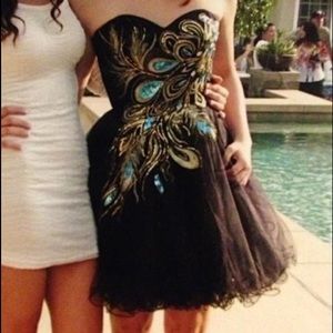 Windsor Peacock Prom dress