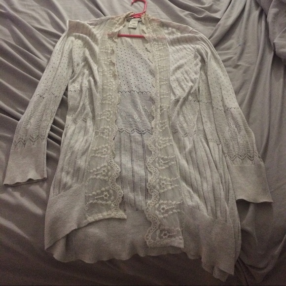 American Rag cream cardigan