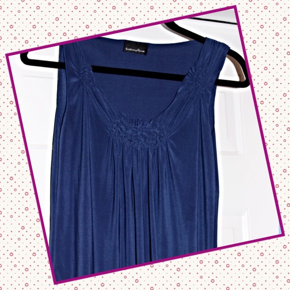 Brittany Black Navy Top