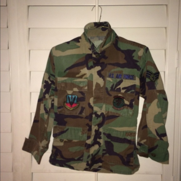REAL US AIR FORCE ARMY JACKET