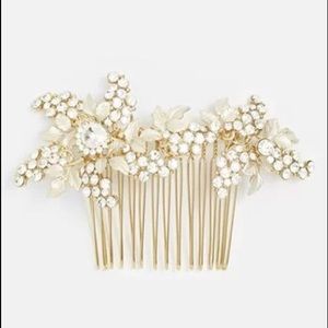Hair comb - w/ free garters! For wedding