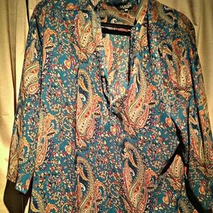 Vintage California Hippie Dress Shirt