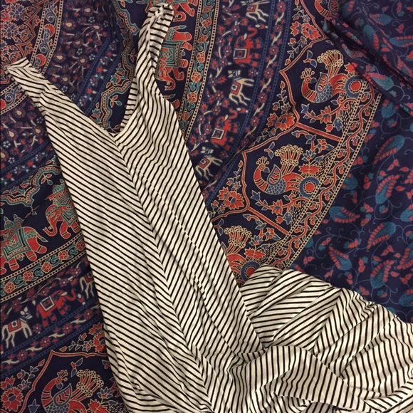 Stripped Maxi Dress