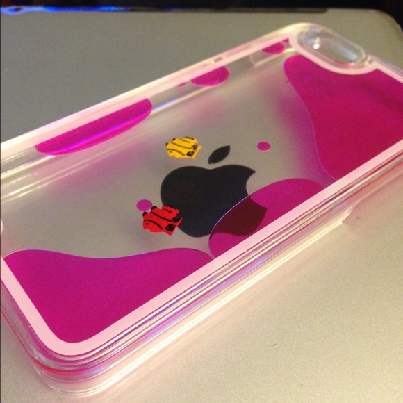 Accessories - LAST ONE iPhone 6 Pink liquid fish case