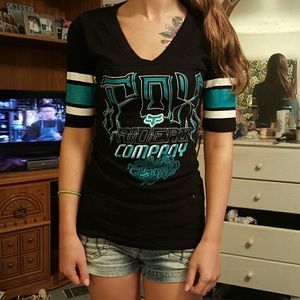 Fox Riders Company quarter length shirt