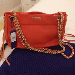 NWT Rebecca Minkoff Swing Leather Handbag