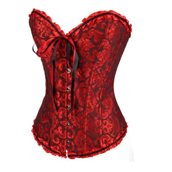 Red Sexy corset/ bustier - Picture 3 of 3