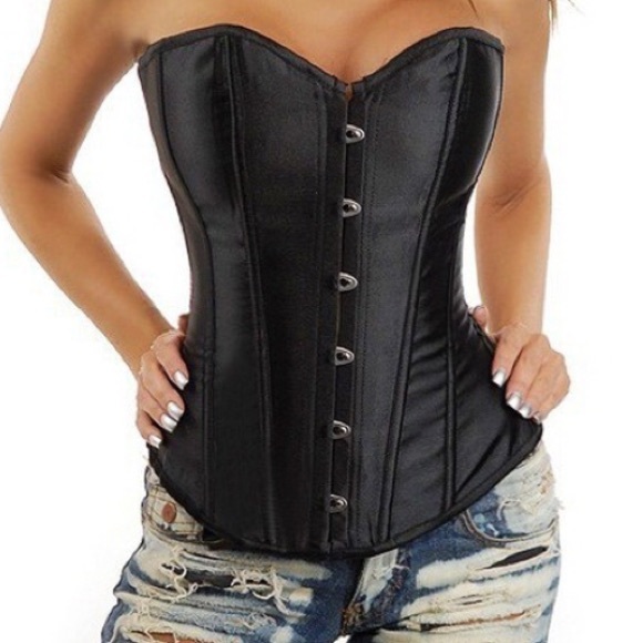 Satin sexy bustier/ corset - Picture 3 of 4