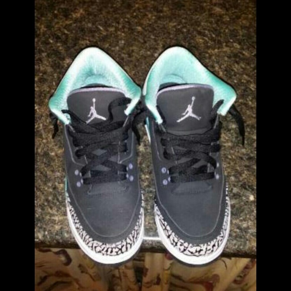 Jordan Shoes - Jordan Retro 3 Bleached Mint Turquoise