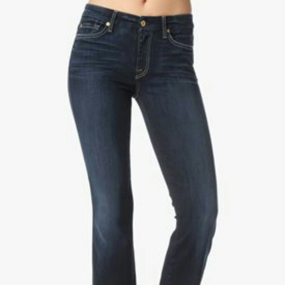 SOLD 7 For All Mankind mid rise Kimmie boot cut - Picture 2 of 4