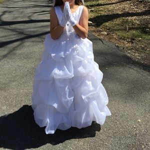 Flower girl dress/ 1st communion .