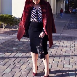 Rachel Roy patterned blouse