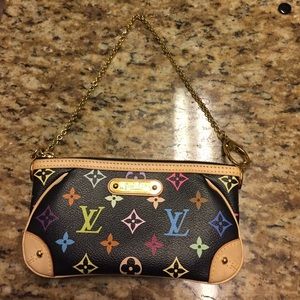 Authentic Louis Vuitton multicolore pochette