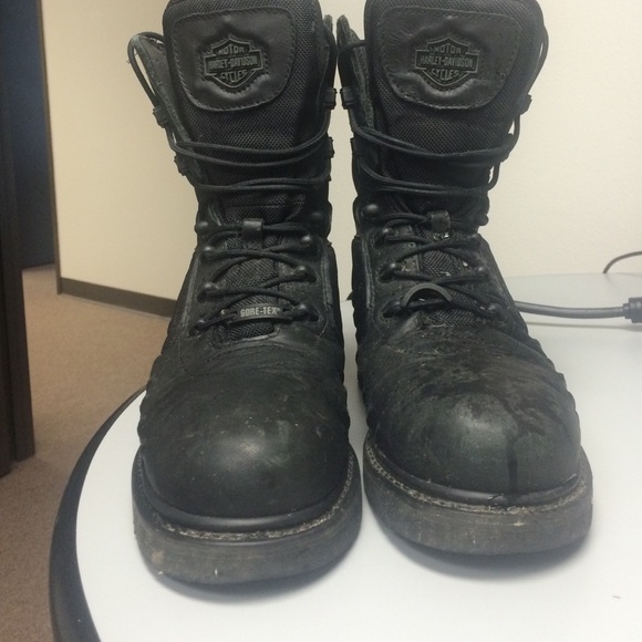 Harley Davidson Mens thinsulfate boots size 10 - Picture 1 of 2