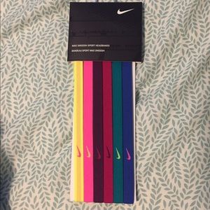 Brand new 6 pack of Nike headbands