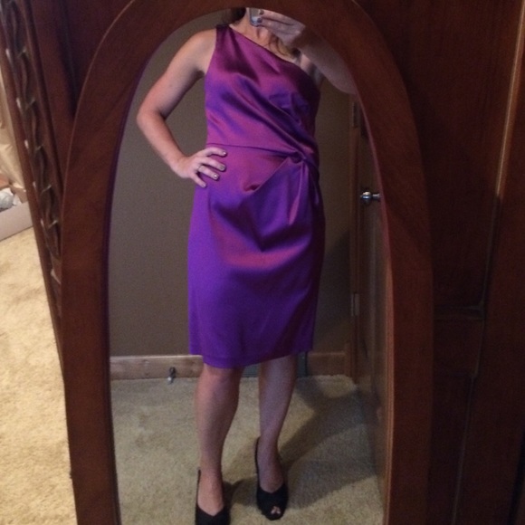 Donna Morgan one shoulder dress