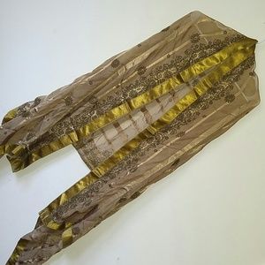 Beautiful vintage silk wrap scarf