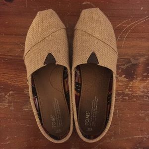 Authentic Burlap Toms