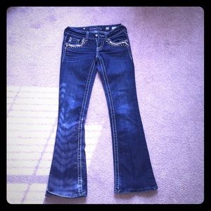 New Buckle Miss Me jeans, size 23