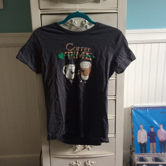 Coffee time American Apparel tee - Picture 1 of 2