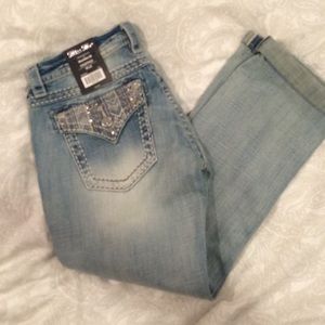 Miss Me cropped jeans